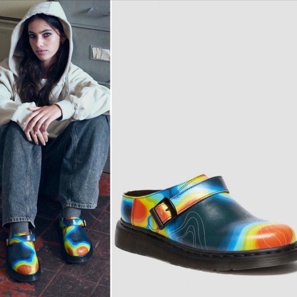 Dr. Martens Multicolor Mules - Size 9 - Picture 3 of 16